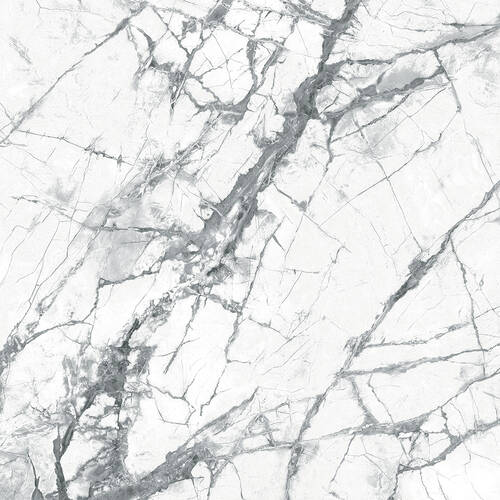 Керамограніт Інтеркерама Statuario сірий світлий 6060 209 071/G 60х60 см, фото 2