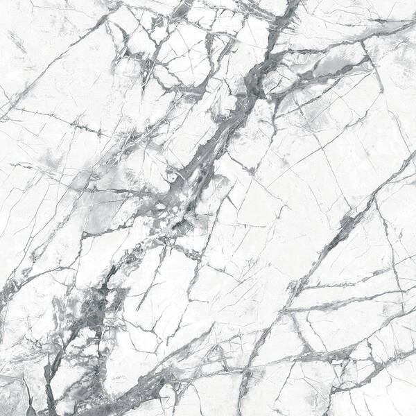 Керамограніт Інтеркерама Statuario сірий світлий 6060 209 071/G 60х60 см, фото 2