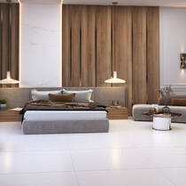 Керамогранит Almera Ceramica (Spain) Lab. Bianco Mare Gold 120x120 см, фото №1