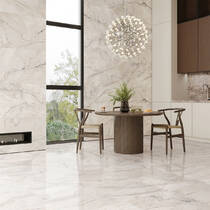 Керамограніт Інтеркерама Enigma бежевий світлий 12060 217 021/L 60х120 см, фото №4