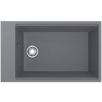 Кухонна мийка Miraggio Lagoon 760 Gray сірий матовий, фото №4