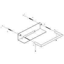 Полка металлическая Decor Walther Mikado DA 30 0863960 30 см черный матовый, фото №3