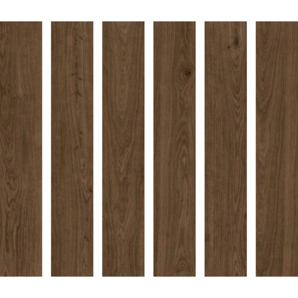 Керамограніт Cersanit Charmwood Brown Mat Rect** 19,8x119,8 см, фото 2