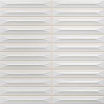 Плитка Ceramica Deseo Arrow White Brillo 1.5*10 20х20 см, фото №1