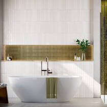 Плитка Ceramica Deseo Nairobi Off White 7.5х30 см, фото №1