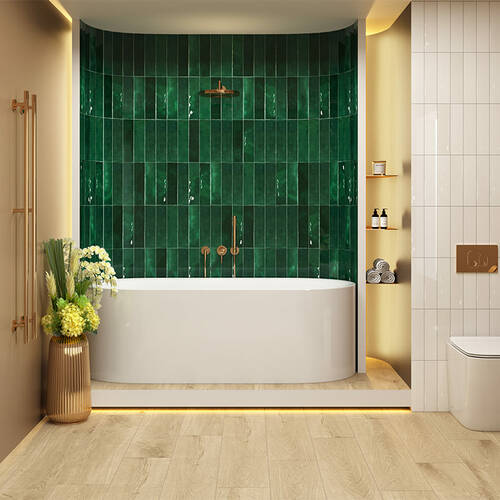 アイカツオンパレード グリーンピトレスク Плитка Ceramica Deseo Nairobi Green 7.5х30 см - купить в магазинах