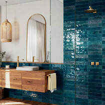 Плитка Ceramica Deseo Nairobi Blue 7.5х30 см, фото №4