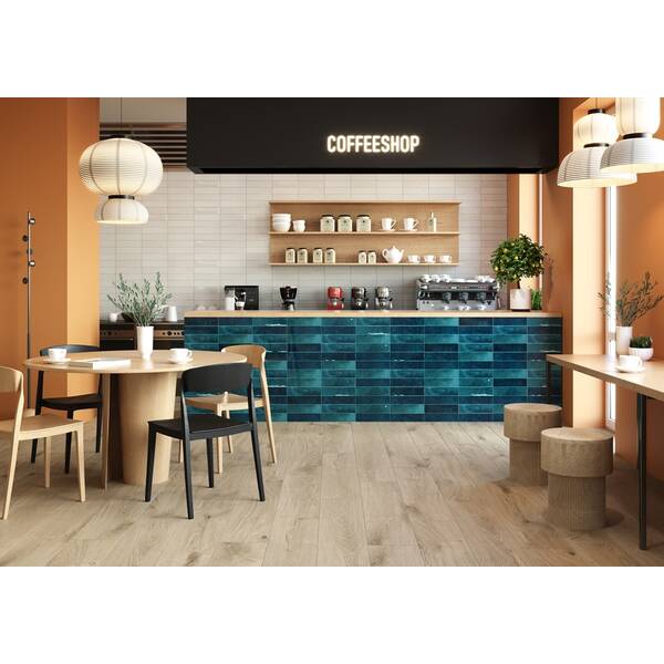 Плитка Ceramica Deseo Nairobi Blue 7.5х30 см, фото 4