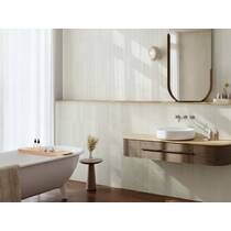 Плитка Ceramica Deseo Terre Off White Lineal  7.5х30 см, фото №2