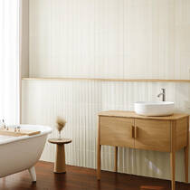 Плитка Ceramica Deseo Terre Off White 7.5х30 см, фото №3