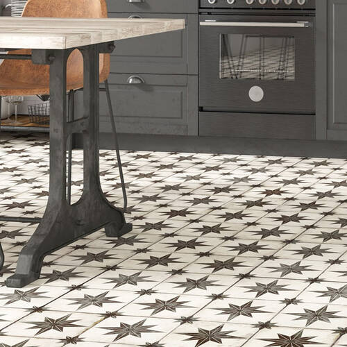 Плитка Ceramica Deseo Pav Star Black 45x45 см, фото 3