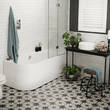 Плитка Ceramica Deseo Pav Star Black 45x45 см, фото 4