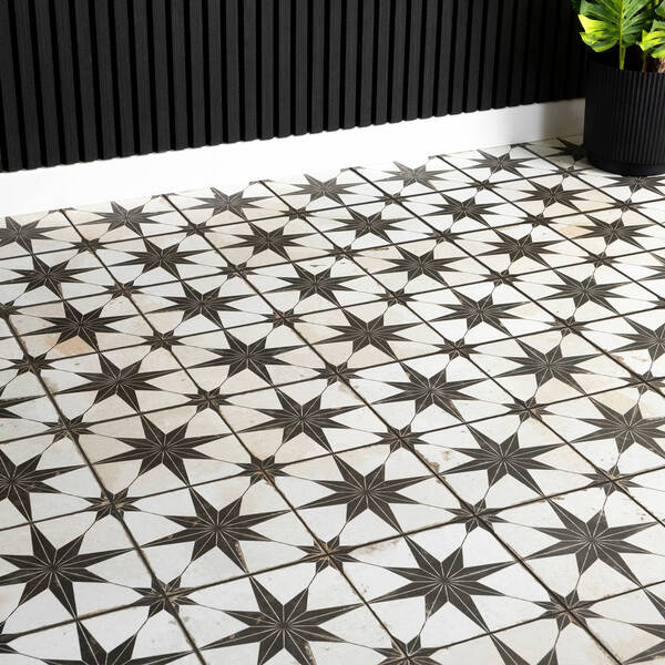 Плитка Ceramica Deseo Pav Star Black 45x45 см, фото 1
