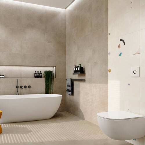 Керамограніт Lasselsberger Rako Extra DAR62720 ivory 59,8х59,8 см, фото 4