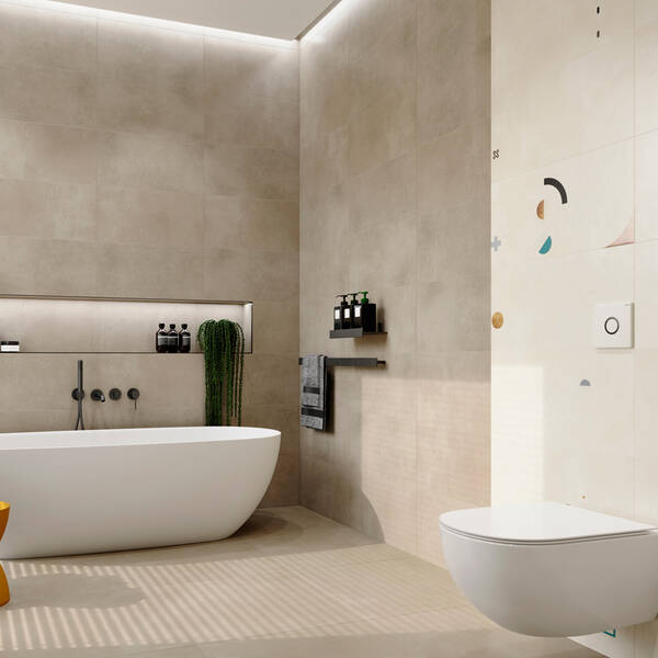 Керамогранит Lasselsberger Rako Extra DAR62720 ivory 59,8х59,8 см