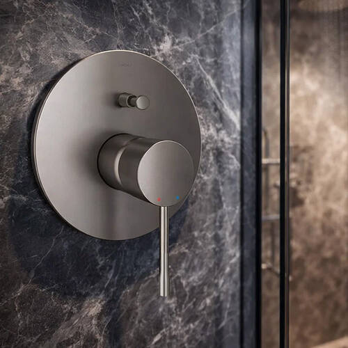 Смеситель скрытого монтажа для ванны/душа Grohe Essence 19285AL1 графит темный матовый, фото 1