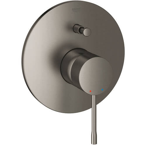 Смеситель скрытого монтажа для ванны/душа Grohe Essence 19285AL1 графит темный матовый, фото 2