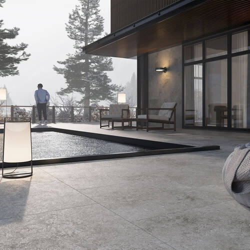 Керамограніт Інтеркерама Tesoro сірий 12060 202 072/MR 60х120 см, фото 2