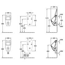 Пісуар підвісний Villeroy&Boch Finion 5504R001, фото №3