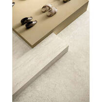 Керамограніт Italgraniti I Travertini TR0212 Travertino Bianco Cross Cut Sq. 120x120 см, фото №4