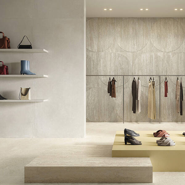 Керамограніт Italgraniti I Travertini TR0412 Travertino Beige Cross Cut Sq. 120x120 см, фото 5
