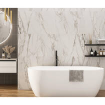 Плитка Golden Tile Marmo Verona білий MV0051 30x60 см, фото №3
