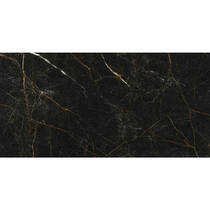 Керамограніт Golden Tile Marmo Perlanera чорний глянець MPС990 60x120 см, фото №1
