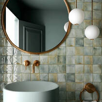 Плитка Equipe Ceramicas Hanoi Celadon VEN030013 10х10 см, фото №1