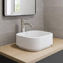 Раковина Kerasan Hako 5543 01 30x30 см, білий, фото №1