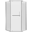 Душевая кабина Devit Pl Comfort FEN0123 90х90 см профиль хром/прозрачное стекло, фото 1