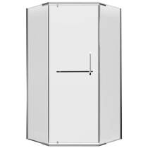 Душова кабіна Devit Pl Comfort FEN0123 90х90 см профіль хром/прозоре скло, фото №1