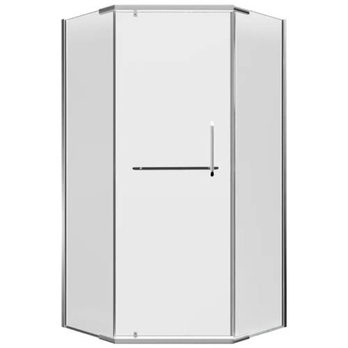 Душевая кабина Devit Pl Comfort FEN0123 90х90 см профиль хром/прозрачное стекло, фото 1