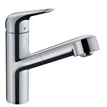 Смеситель для кухни Hansgrohe Logis 71865000 150 EcoSmart 1jet M42 хром, фото №1