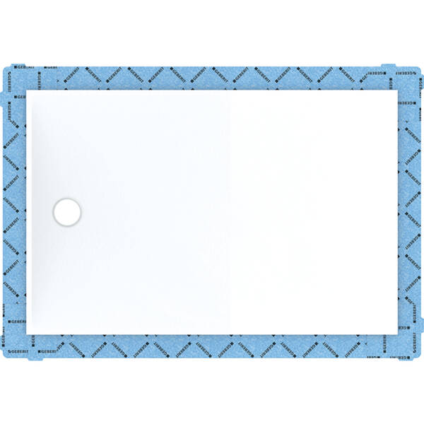 Душевая поверхность Setaplano Geberit 154.282.11.1 прямоугольная 120x100 см, цвет белый альпийский матовый, фото 1