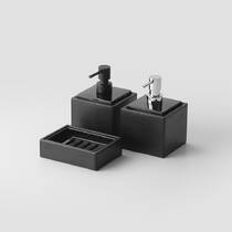 Дозатор для рідкого мила Decor Walther Brownie SSP 0937860 чорний матовий, фото №2