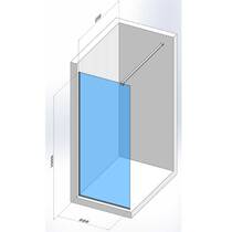 Душевое ограждение Walk-In Devit Style New DSN80200 80x200 см, хром, фото №2