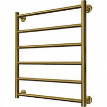 Полотенцесушитель водяной Mario Классик 600х530/500 600х530 мм золото глянец, фото №1