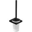 Щітка для унітаза Kludi Vela C 3197439 з тримачем, чорний матовий, фото 1