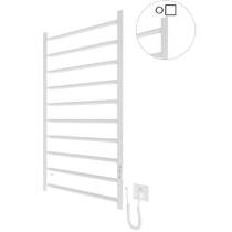 Рушникосушарка електрична Hygge Family Leeds 6.1.0804.06.WM 970x530 мм в комплекті з прихованим підключенням, білий матовий, фото №4