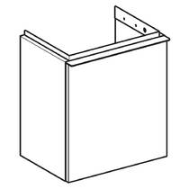 Тумба для раковини Geberit iCon 502.300.01.2 підвісна, білий глянець, фото №2