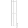 Рушникосушарка електрична Hygge Family Slim 3.164.045798.WM 1170х250 мм в комплекті з прихованим підключенням, білий матовий, фото 2