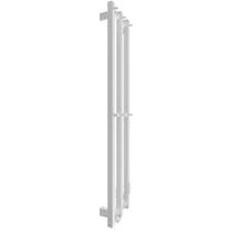 Рушникосушарка електрична Hygge Family Slim 3.164.045798.WM 1170х250 мм в комплекті з прихованим підключенням, білий матовий, фото №3