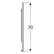 Зеркало Geberit Option Plus Square 502.781.00.1 с LED-подсветкой 600х700 мм, фото 4