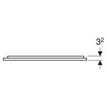 Дзеркало Geberit Option Plus Square 502.781.00.1 з LED-підсвічуванням 600х700 мм, фото №2