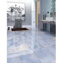 Керамограніт Golden Tile Onyx Blue блакитний 7А3580 60х60 см, фото №2