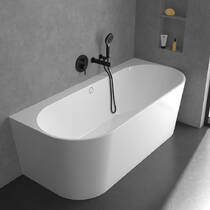 Змішувач прихованого монтажу для душу Villeroy&Boch Dawn TVS106353110K5 чорний матовий, фото №4