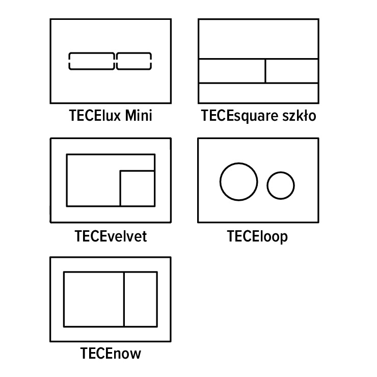 9240951 TECE лоток для гігієнічних таблеток II (TECElux Mini, TECEsquare glass, TECEvelvet, TECEloop і TECEnow) (1 сорт)