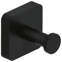 Гачок Kludi Vela S 2598439 одинарний, чорний матовий, фото №1