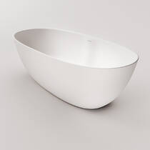 Ванна из искусственного камня PAA Bella VABELS/03 170х80 см с встроенным сифоном, цвет Matte Gray, фото №5