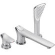 Смеситель для ванны Kludi Ambienta 534470575 с душевым набором, хром, фото 1